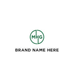 MHG logo. M H G design. White MHG letter. MHG, M H G letter logo design. Initial letter MHG linked circle uppercase monogram logo. M H G letter logo vector design.	
