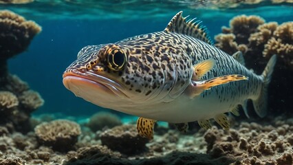 Fish and Creatures in the Ocean and Sea