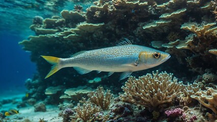Fish and Creatures in the Ocean and Sea