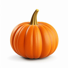 Obraz premium Pumpkin isolated on a white background