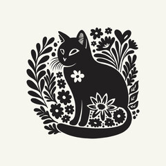 Saint Valentine's day hand drawn trendy vector illustration. Love card design. Cute doodle romantic. Romantic poster, greeting banner, trendy t-shirt print