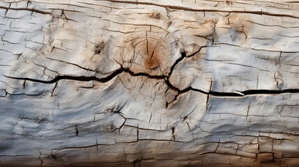 Rough bark meets smooth sandstone, showcasing the natural beauty of a weathered log in its outdoor habitat