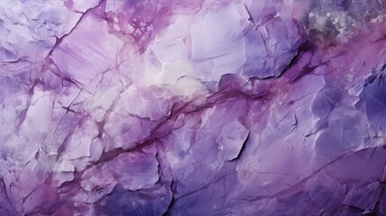 Fototapeta premium A captivating abstract painting featuring a lilac and violet rock, intricately layered with shades of purple and white, evoking a sense of ethereal beauty and artistic mastery