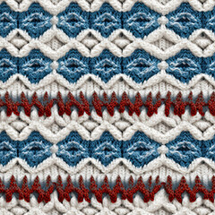 Seamless winter knit wool texture background