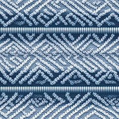 Seamless winter knit wool texture background