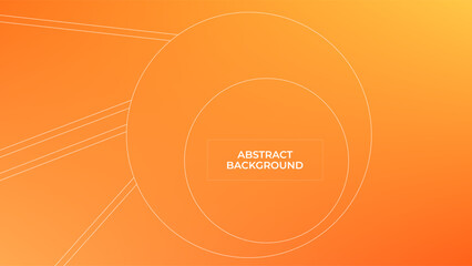 ABSTRACT BACKGROUND ELEGANT GRADIENT MESH ORANGE SMOOTH LIQUID COLORFUL WITH GEOMETRIC LINE CIRCLE DESIGN VECTOR TEMPLATE GOOD FOR MODERN WEBSITE, WALLPAPER, COVER DESIGN 