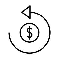 Refund icon design