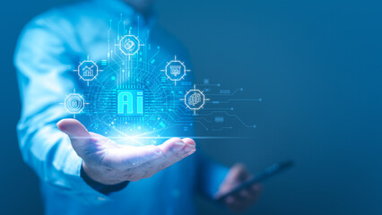 Programmer, mastering communication with artificial intelligence becomes integral in navigating the future of digital business and technology, aligning with the modern landscape of tech advancements - Powered by Adobe