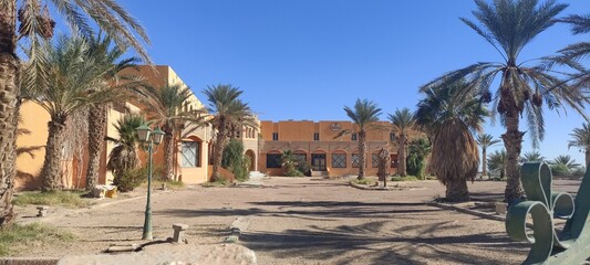 Abandoned hotel in Tauzar Tunisia