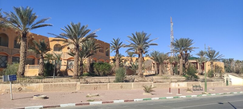 Abandoned hotel in Tauzar Tunisia