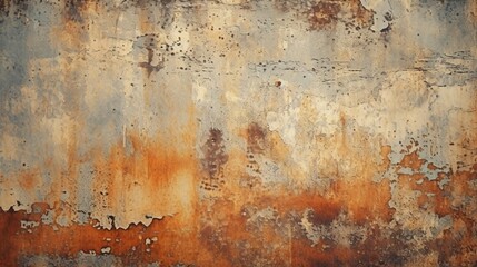 Fototapeta premium Grunge rusty metal texture background Ai Generative