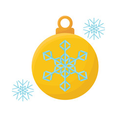 christmas ball illustration