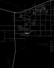 Buckeye Arizona Map, Detailed Dark Map of Buckeye Arizona