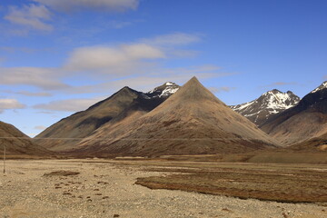 Hvannagil is a colorful rhyolite canyon located in the eastern part of iceland and featuring spectacular rock formations