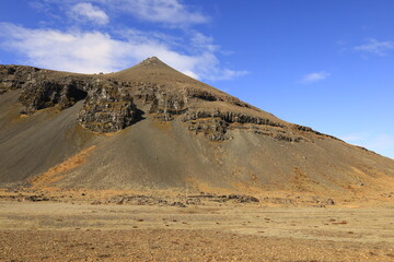 Hvannagil is a colorful rhyolite canyon located in the eastern part of iceland and featuring spectacular rock formations