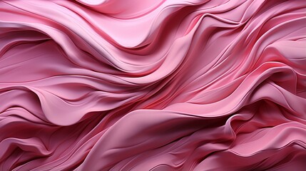 Obraz premium A delicate dance of soft pink and lilac hues, the abstract fabric folds evoke a sense of whimsical artistry