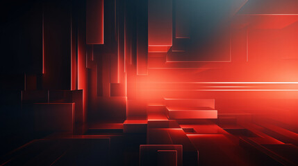 Abstract future technology light network grid background
