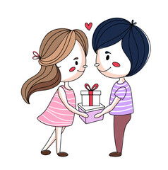 Lovers. Present. Color