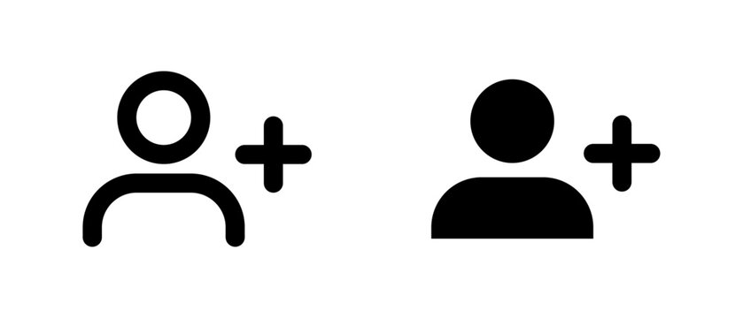 Add new user icon set