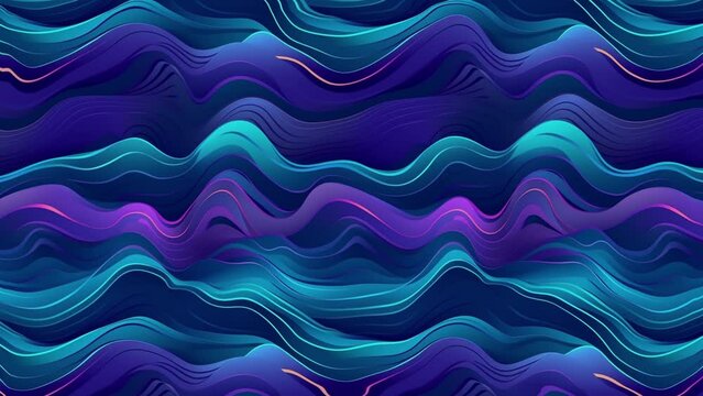 Abstract futuristic animated lava shape background, loopable element, 3D animation, 4K
