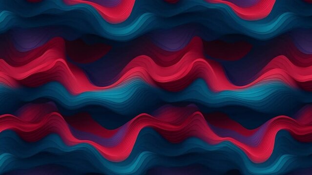 Abstract futuristic animated lava shape background, loopable element, 3D animation, 4K 