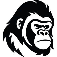 Poster gorilla ape head black vector logo angry © mr_marcom