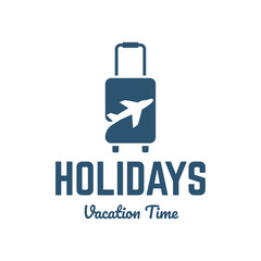 Travel logo icon vector template on white background