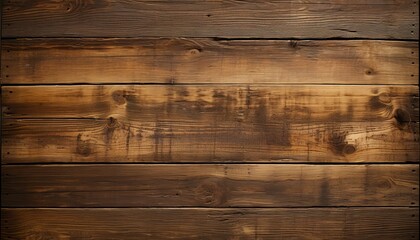 High resolution top view of beautifully textured dark wood background for creative design projects