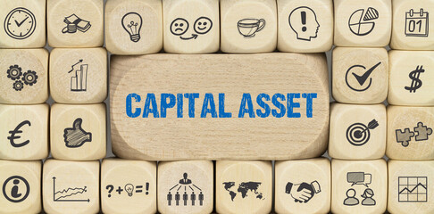 Capital Asset - obrazy, fototapety, plakaty
