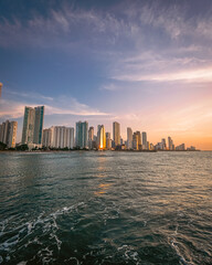 Goirgeous Cartagena sunset