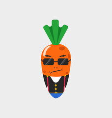 funny carrot cartoon