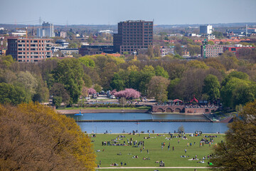 City Park Panorama in Hamburg