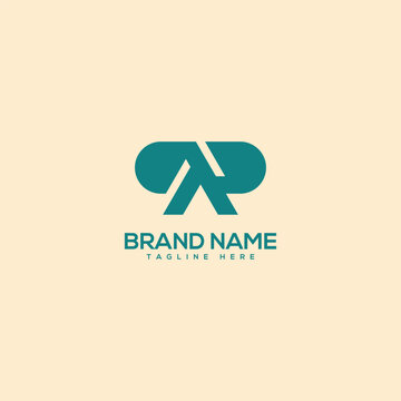 Creative modern unique letter PQ QP logo design template - vector.