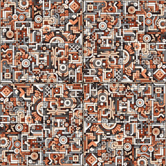 mosaic abstract geometric abstract background