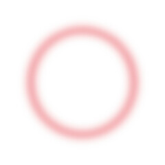 Soft Red Circle Spray Element Design For Decorative