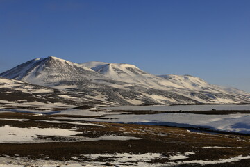 Viewpoint in the municipality Norĭurþing located in the north of the island, in the region of Norĭurland eystra.