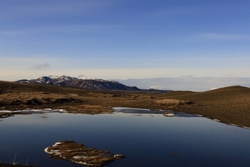 Viewpoint in the municipality Norĭurþing located in the north of the island, in the region of Norĭurland eystra.