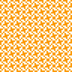 Crosses, squares seamless pattern. Geometric background. Folk wallpaper. Checks, cross shapes ornate. Tribal motif. Ethnic ornament. Textile print, web design, geometry abstract. Geometrical vector