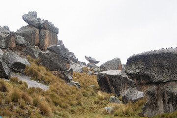 The Huayllay Stone Forest is located in the district of Huayllay, province and department of Pasco.
Bright nature reserve with unique giant rocks in the shape of people, alpacas, elephants and much mo