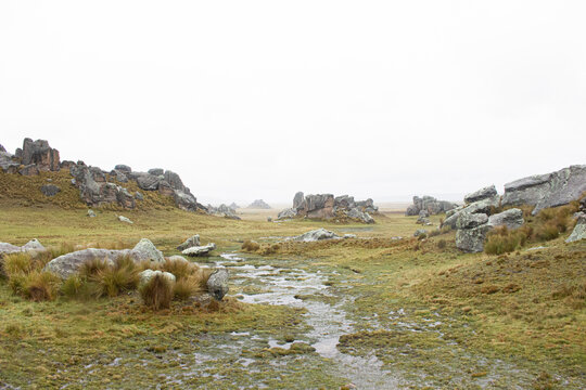 The Huayllay Stone Forest is located in the district of Huayllay, province and department of Pasco.
Bright nature reserve with unique giant rocks in the shape of people, alpacas, elephants and much mo