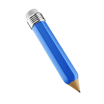 3D Pencil, lapis, school pencil