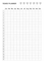 Yearly Planner