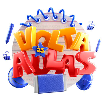 Volta as aulas, Selo 3D, TEXTO 3D