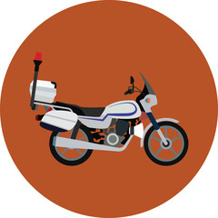 motorcycle. transport icon, transport icon vector, transport icon symbol png. shipment, shipping, transit, transportation, bring, ship, ride, bring, carry, truck icon design.
