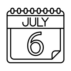 July Icon Design