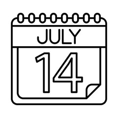 July Icon Design