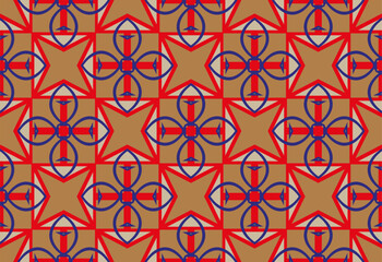 Seamless pattern geometry graphic for textile wrapping cover floor fabric textured wallpaper background