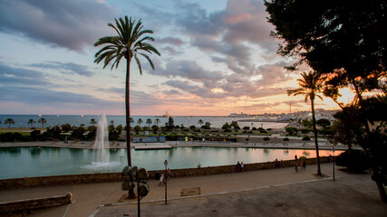 SPAIN - MALLORCA - Beautiful sunset
