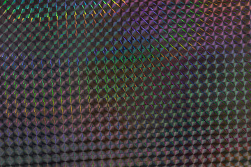 photo of glitter pattern background, silver rainbow disco holographic foil texture, colorful...