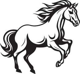 Obraz na płótnie Canvas Swift Horse logo vector illustration. Swift Horse vector Icon and Sign.
